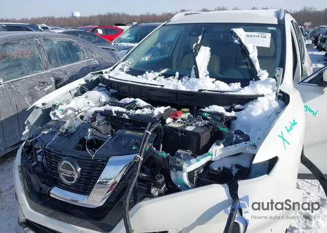 2020 Nissan Rogue Sv Intelligent Awd z USA, uszkodzony, nr VIN JN8AT2MV3LW104825